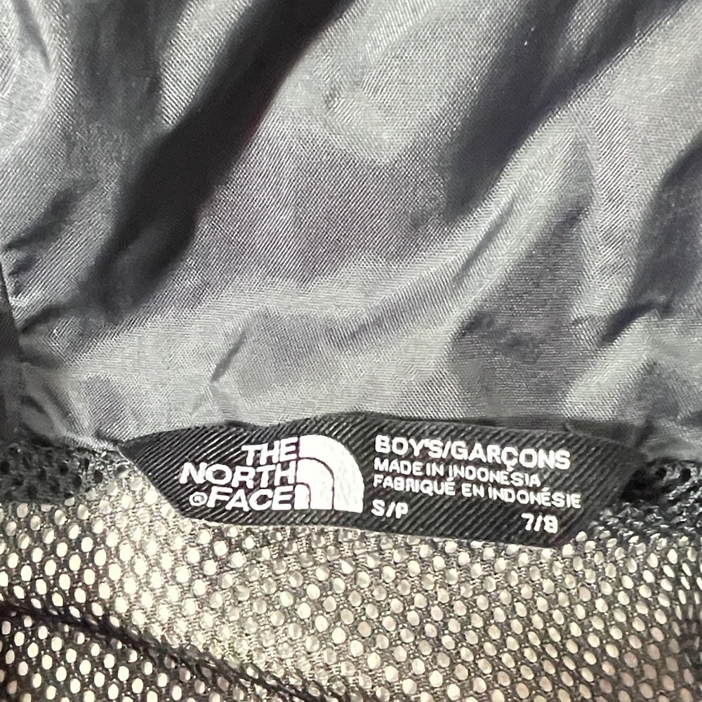 The North Face Vibrant Orange and Black Jacket - Picture 6 of 7